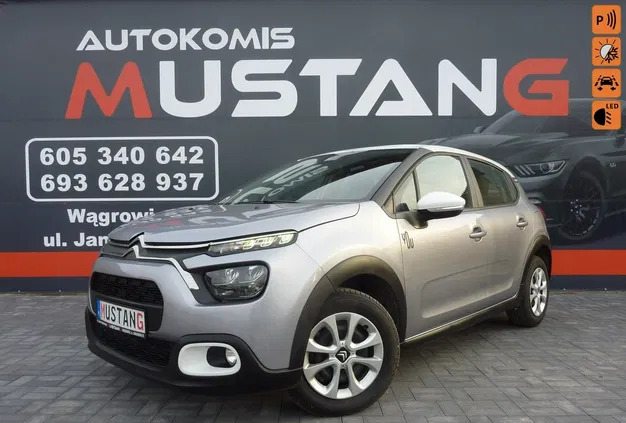 Citroen C3 cena 47900 przebieg: 13600, rok produkcji 2021 z Stargard małe 529